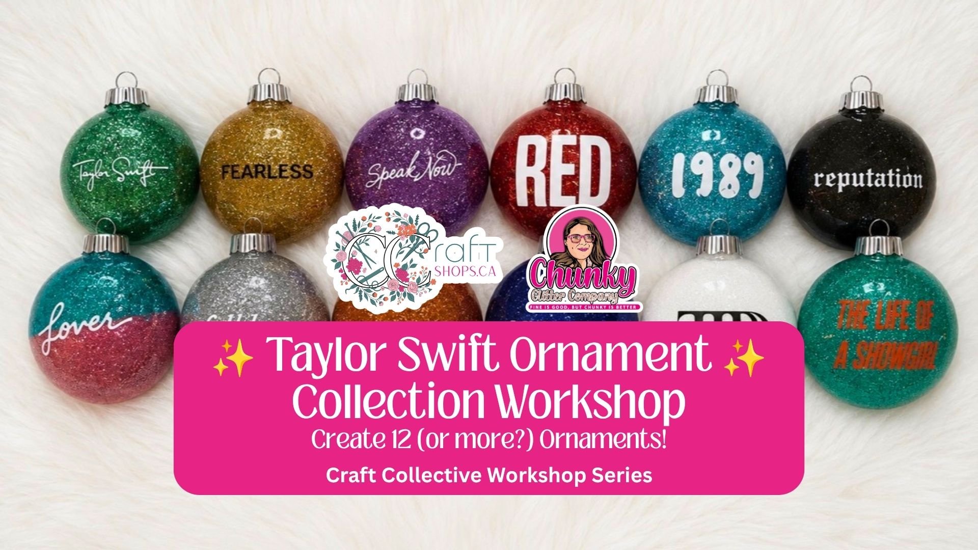 ✨ Taylor Swift Ornament Collection Workshop
