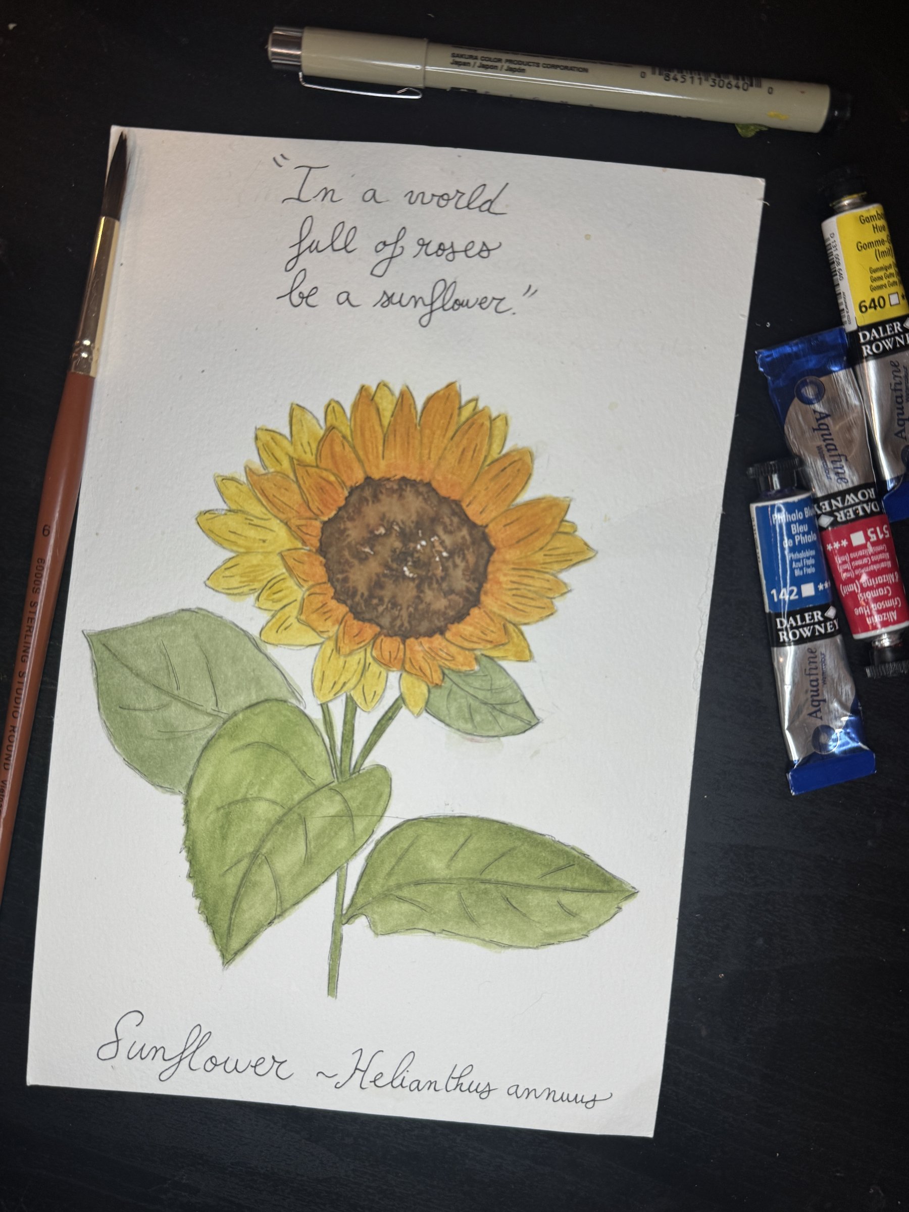 SunflowerCard