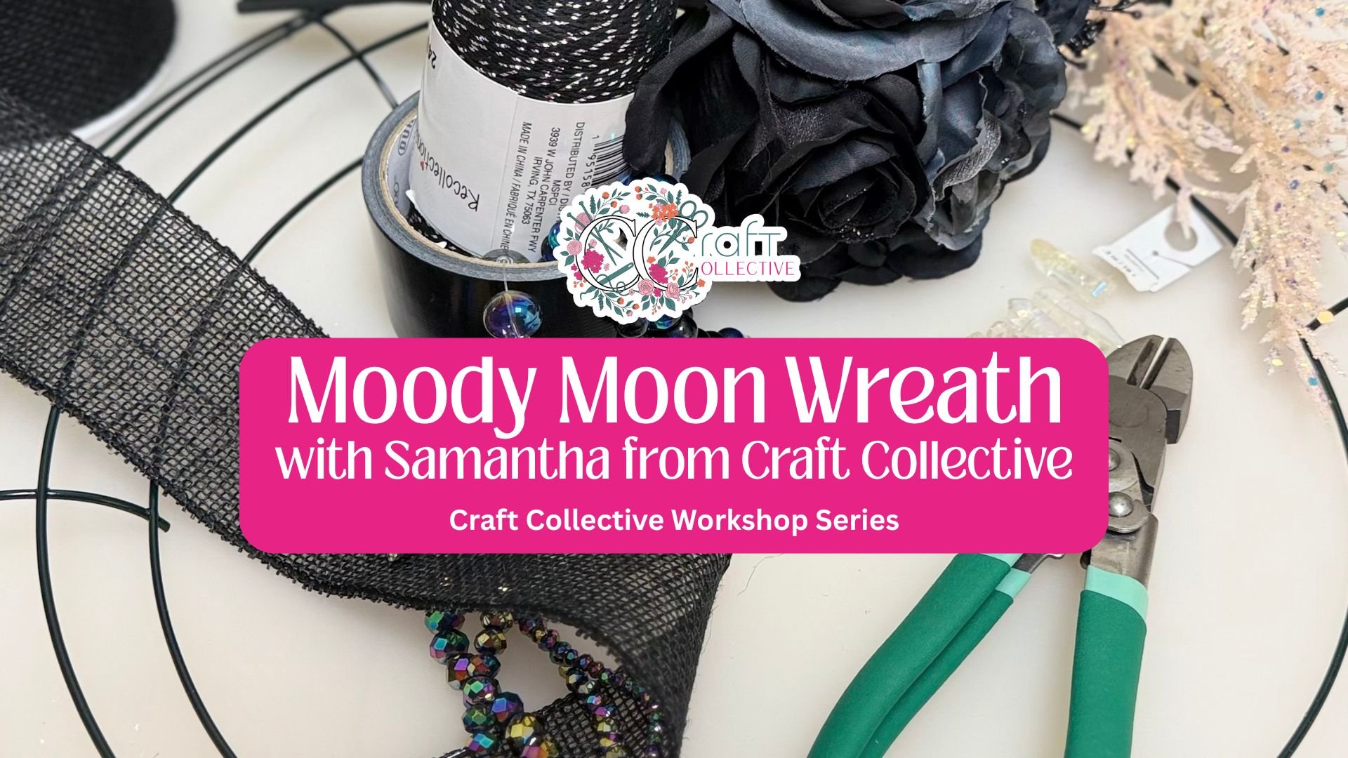 Moody Moon Wreath Workshop